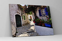 Obraz Modré okenice zs1166